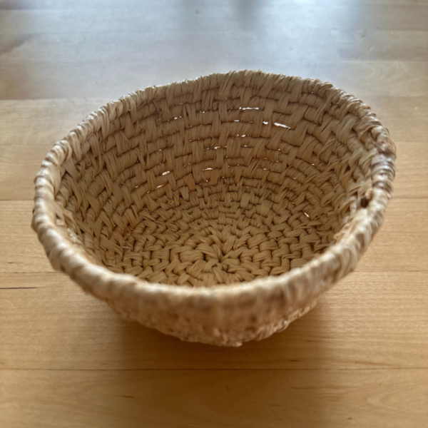 Learn to weave a coiled basket